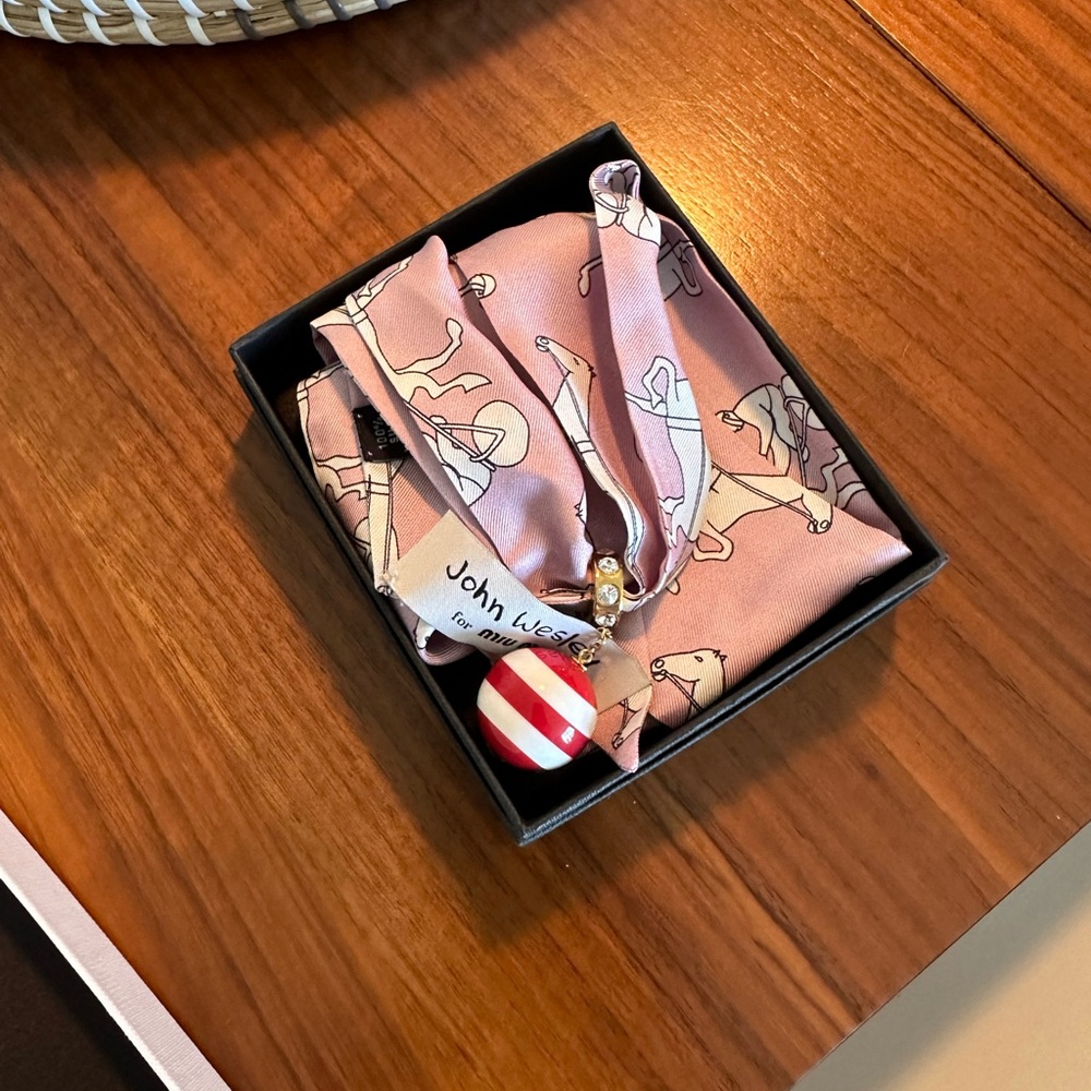 Miu Miu necklace scarf